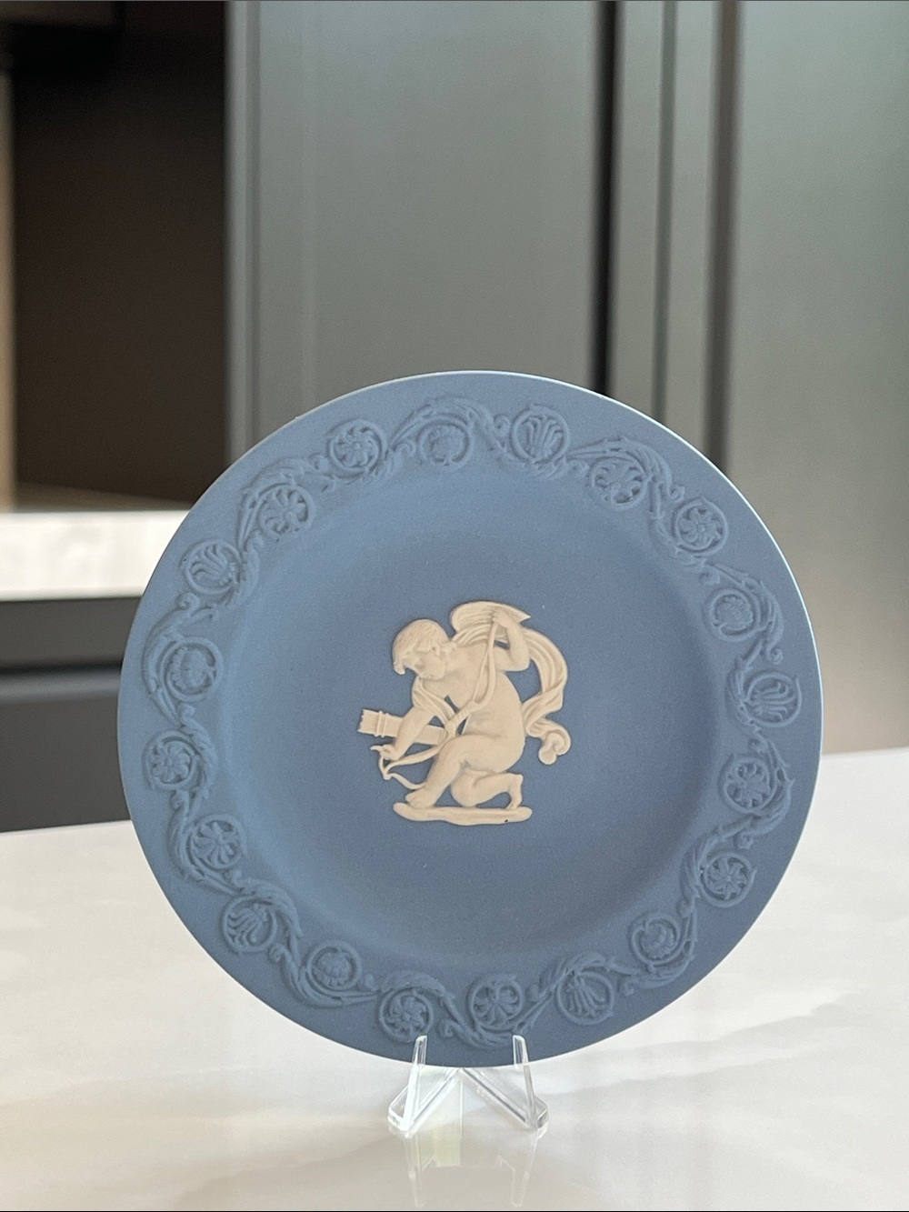 RESERVED for @morgancrackers Wedgwood Jasperware. Wedgwood Plue Trinket Dish.